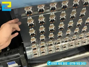 In decal DTF hình Labubu hot trend