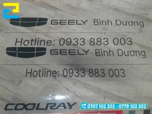 In UV DTF logo thương hiệu, số điện thoại doanh nghiệp