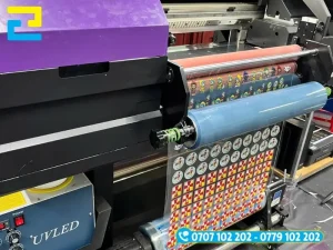 Hình ảnh được in trực tiếp lên tấm màng PET