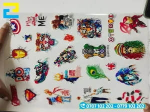 In decal DFT nhiều màu sắc cực kỳ nổi bật?