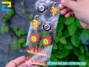 Decal DTF khả dụng trên nhiều bề mặt cứng và phẳng