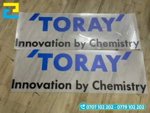 Decal siêu trong cho khả năng nhìn xuyên thấu rõ rệt