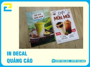 Xưởng In Decal Quảng Cáo Giá Rẻ, Chuyên Nghiệp, Lấy Ngay