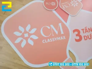 In decal quảng cáo bồi formex vừa thẩm mỹ vừa chắc chắn