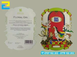 Decal in các thông tin về sản phẩm dán trên bao bì