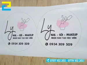 In decal quảng cáo trên decal sữa thể hiện rõ nội dung