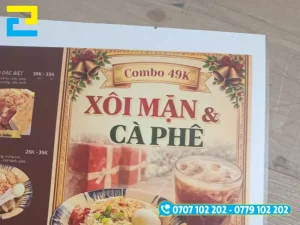 Decal PP là chất liệu decal có bề mặt mịn, phẳng và độ bám keo ổn định