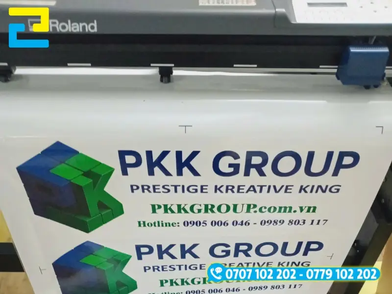 Ứng dụng công nghệ hiện đại để in decal quảng cáo