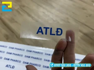 In Ấn 2H là đơn vị in tem nhãn chuyên nghiệp, giá rẻ