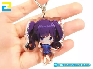 Móc khoá in hình nhân vật hoạt hình đáng yêu