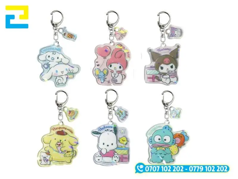 Móc khoá đẹp cho nữ thường được dùng làm quà tặng, kỷ niệm