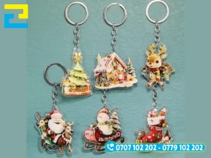 Móc khoá Noel được dùng làm quà tặng mùa Giáng Sinh