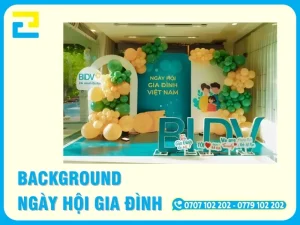 30+ Mẫu BackDrop, Background Ngày Hội Gia Đình Đẹp, Ý Nghĩa