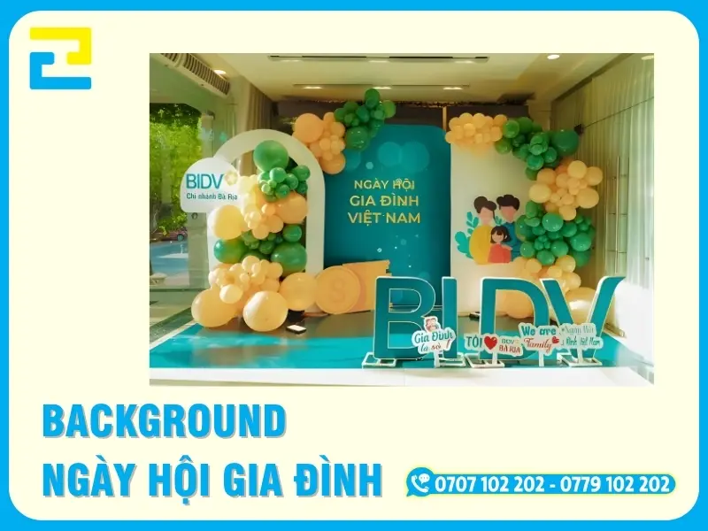 30+ Mẫu BackDrop, Background Ngày Hội Gia Đình Đẹp, Ý Nghĩa