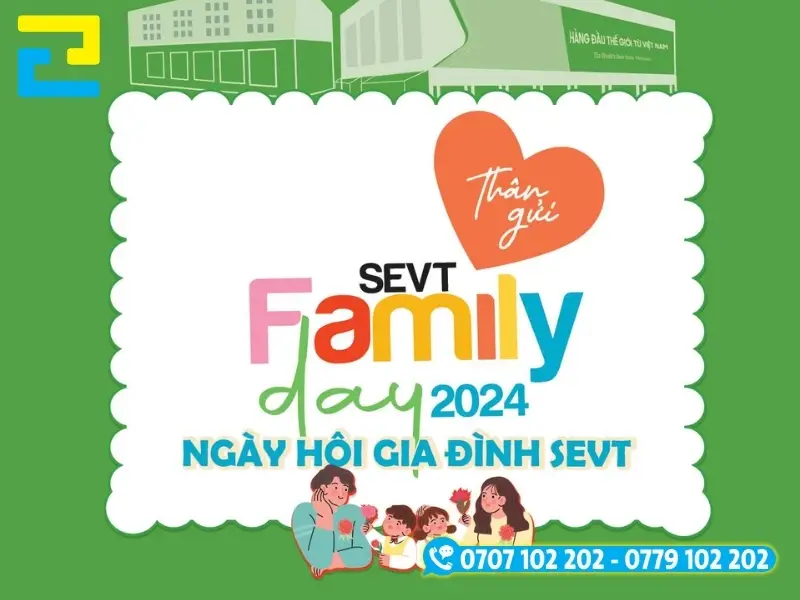 Background Family Day phong cách trẻ trung, nhiều màu sắc nổi bật