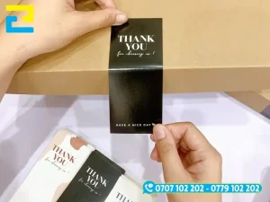 Decal giấy ứng dụng làm tem nhãn dán hộp sản phẩm