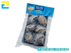 Decal chống nước, chịu được nhiệt độ thấp làm bao bì đặc sản đông lạnh Nha Trang