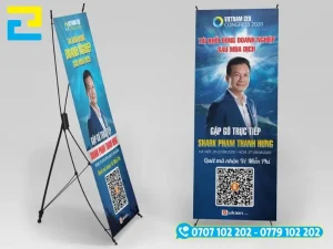 In decal PP làm standee cho các sự kiện hay quảng cáo tại Nha Trang