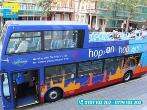 In decal quảng cáo dán xe tại quận 1