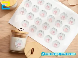 In decal sữa quận 11 dán chai lọ sản phẩm để nhận biết thương hiệu