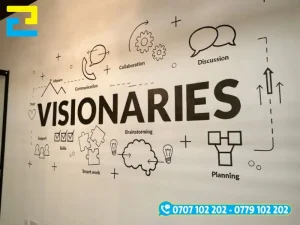 Background decal dán tường có giá rẻ, thi công nhanh