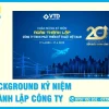 39+ Mẫu Backdrop, Background Kỷ Niệm Thành Lập Công Ty Đẹp