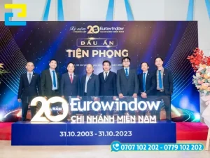 In Ấn 2H chuyên in background kỷ niệm thành lập công ty khổ lớn, màu sắc sắc nét, giá cạnh tranh