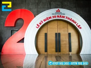 Background thể hiện sự chỉn chu, chuyên nghiệp của doanh nghiệp