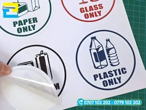 Decal nhựa có khả năng chống thấm nước tốt