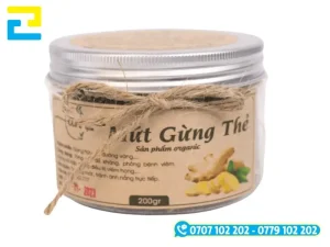 Decal giấy craft in tem nhãn mứt gừng