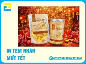 In Tem Nhãn Mứt Tết Tại TPHCM – Lấy Liền Trong 2 Giờ
