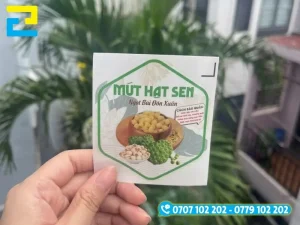 In tem nhãn mứt Tết nhanh, chỉ trong 2 giờ