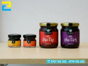 In tem nhãn mứt trái cây chuyên nghiệp giúp sản phẩm gây ấn tượng với khách hàng từ cái nhìn đầu tiên