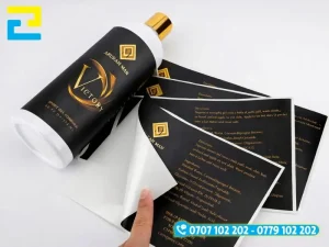 In tem nhãn mỹ phẩm lên decal nhựa sữa