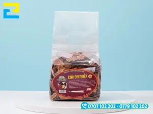 In tem nhãn nấm linh chi tại In Ấn 2H