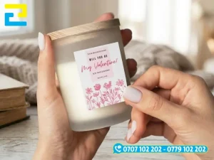 Decal trong in tem nhãn tạo hiệu ứng xuyên thấu cho sản phẩm