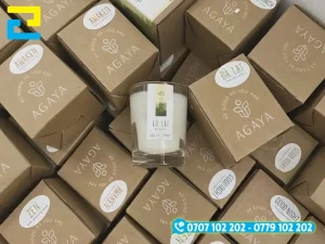 In tem nhãn nến thơm thể hiện sự chuyên nghiệp, giá trị của sản phẩm doanh nghiệp