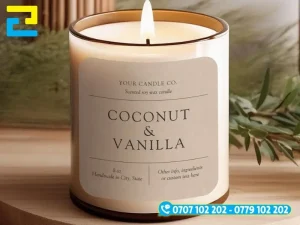 Nếu không tiếp xúc quá gần với ngọn lửa, tem nhãn nến thơm vânx đảm bảo độ dính