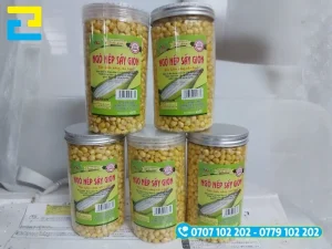 Quy trình in tem nhãn ngô nếp sấy chỉ trong 2 giờ