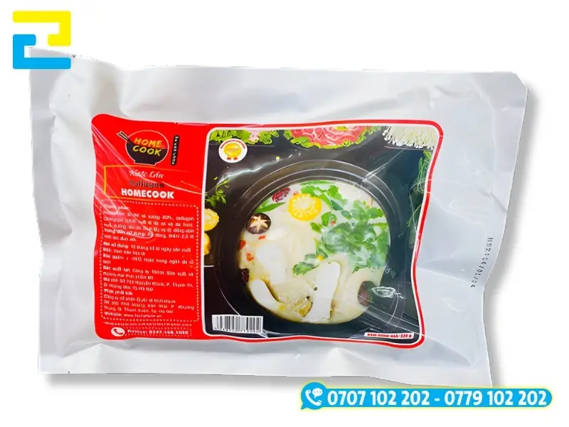 Trên tem nhãn nước cốt lẩu cần có các thông tin về nguyên liệu, khối lượng, NSX