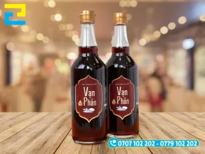 In tem nhãn nước mắm trên decal nhựa PP chống dầu