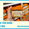 In Tem Nhãn Ô Mai – Decal Nhựa Chịu Ẩm, Giao 2 Giờ | In Ấn 2H