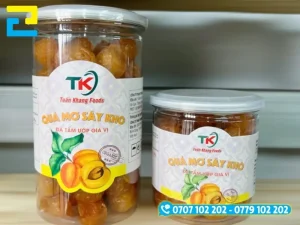 Decal nhựa sữa in tem nhãn ô mai có khả năng bám dính tốt