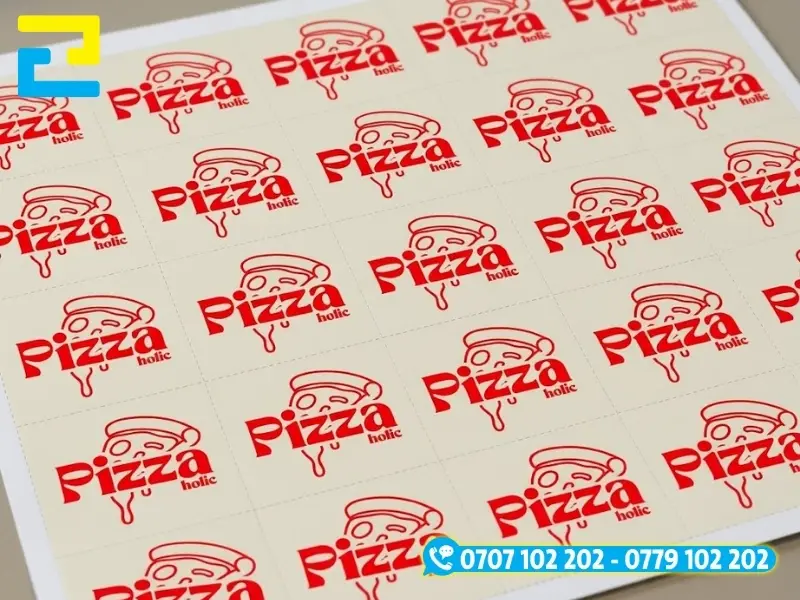 Tem nhãn pizza vừa là yêu cầu pháp lý vừa là công cụ marketing