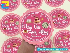 Quy trình đặt in tại 2H diễn ra rất gọn, tốc độ nhanh, phù hợp với tem gấp theo mẻ sản xuất hàng ngày