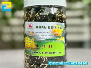 Decal nhựa sữa in tem nahxn rong biển cho hình in, màu in chuẩn