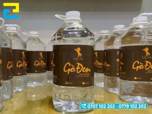 In tem nhãn rượu tại In Ấn 2H cho thành phẩm sắc nét, bám dính tốt