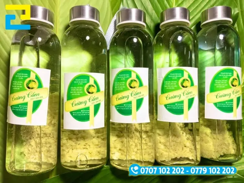 Quy trình đặt in tem nhãn rượu cốm cục kỳ nhanh gọn tại In Ấn 2H