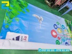 Mẫu được duyệt sẽ được In Ấn 2H tiến hành in nhanh