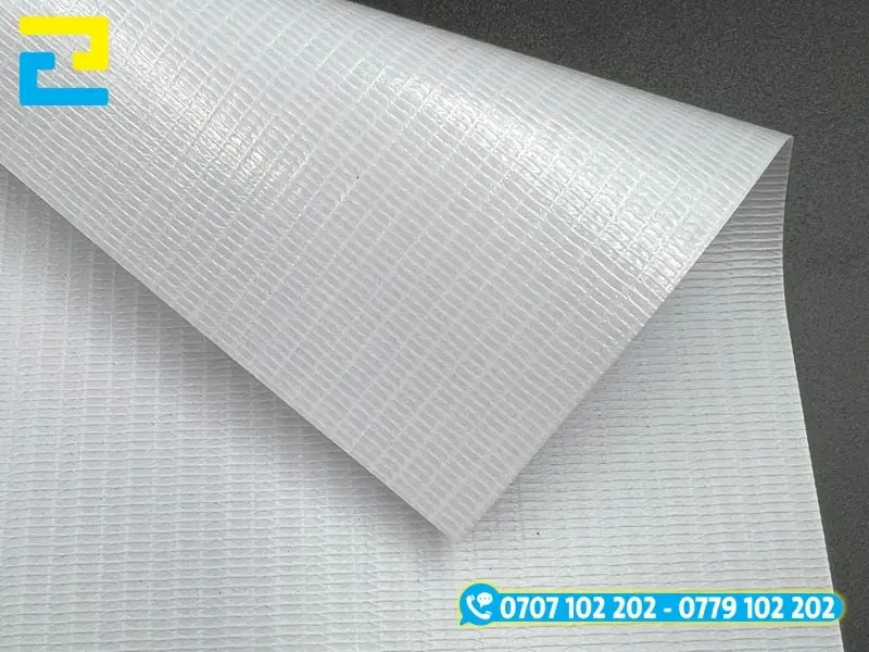 Bạt hiflex là chất liệu được sử dụng nhiều nhất để in background backdrop công ty